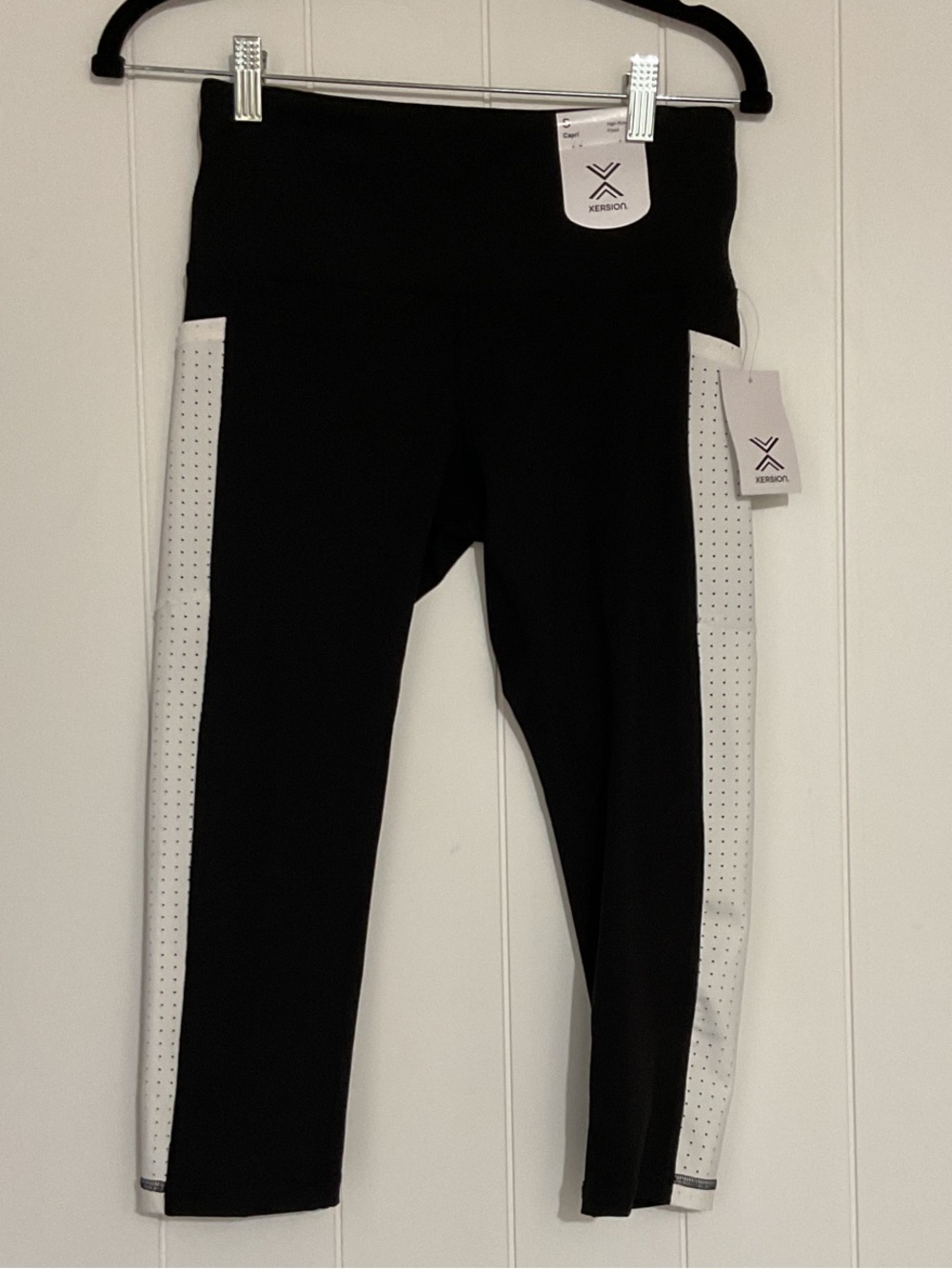 Xersion Black and White Girls Active Leggings